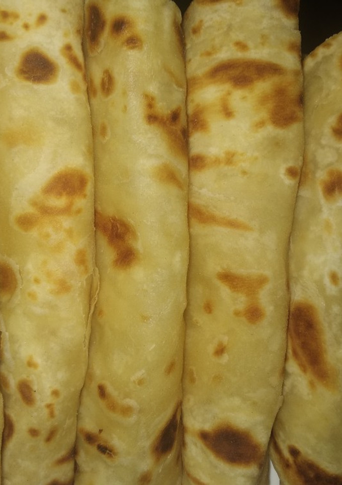 A picture of Coconut chapati #coconutchapati #themechallenge.