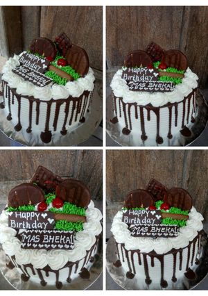 Foto resep Browniez ulang tahun