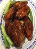 Braised Oysters in Honey Sauce 蜜盞金蠔