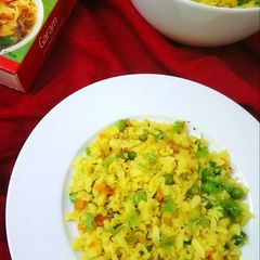 A picture of Vegetable Poha.