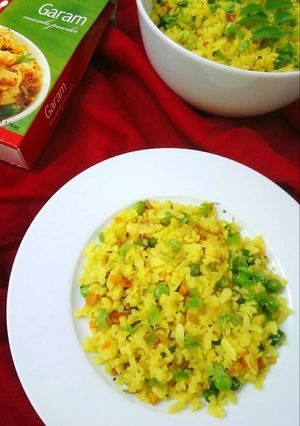 A picture of Vegetable Poha.