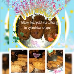 A picture of Khichdi cutlets.