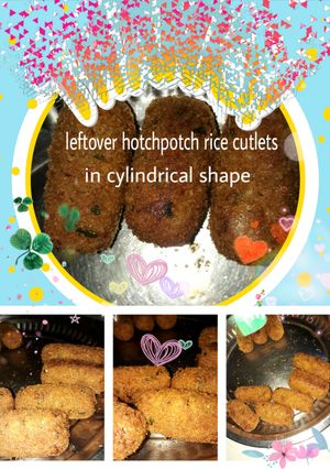 A picture of Khichdi cutlets.