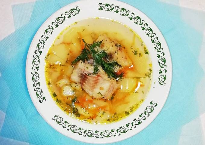 Рыбный Суп Из Минтая Рецепт С Фото
