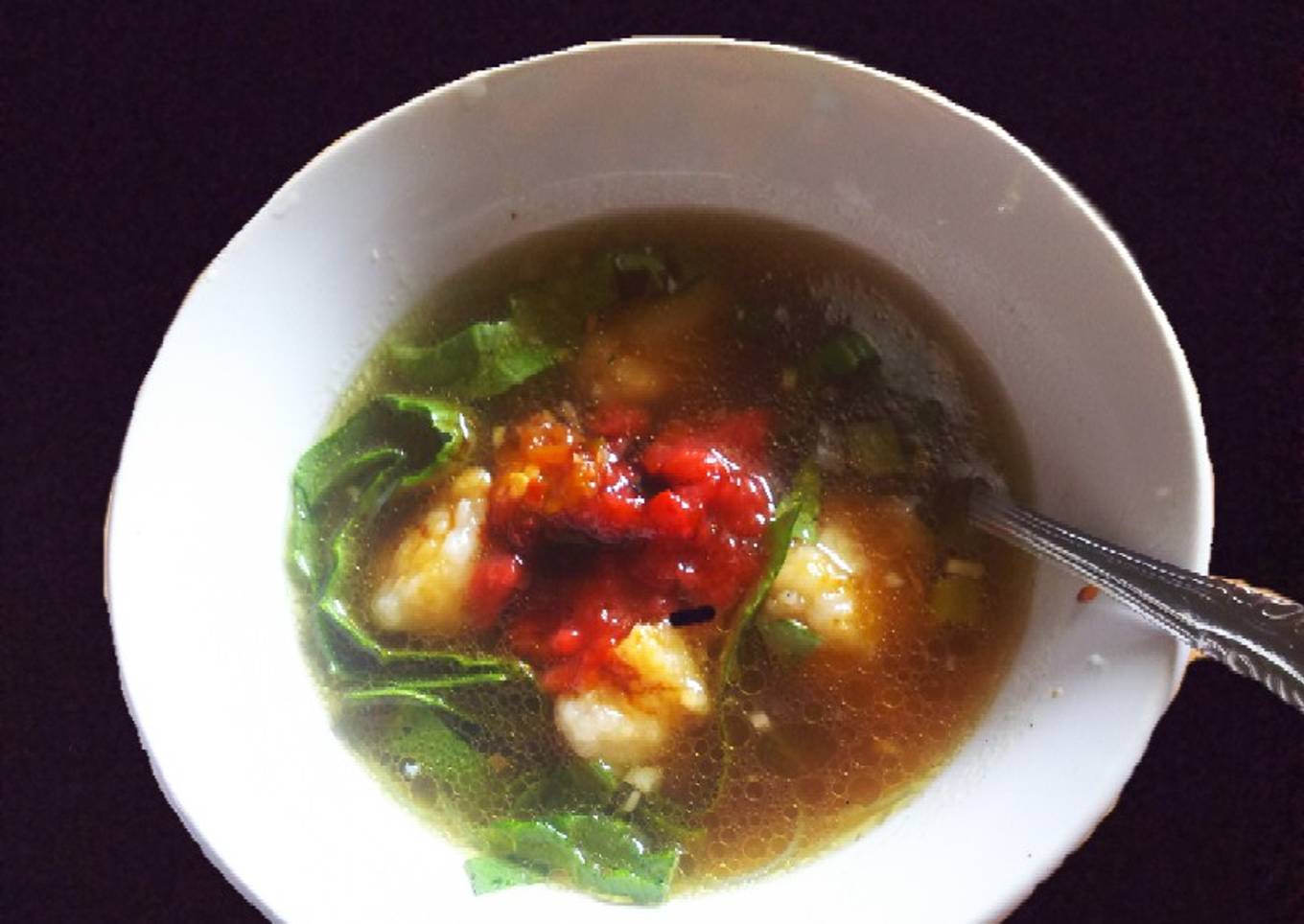 Bakso ayam tepung kanji