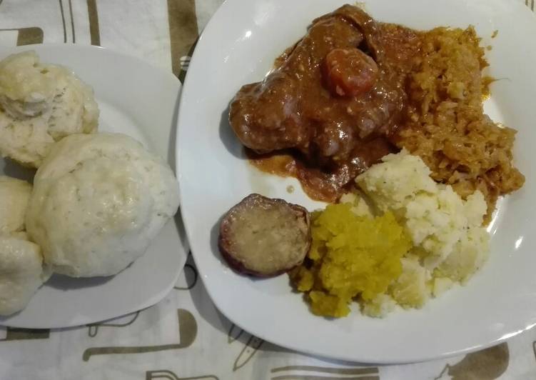 Brisket stew for supper