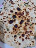 Hara lehsan ka paratha