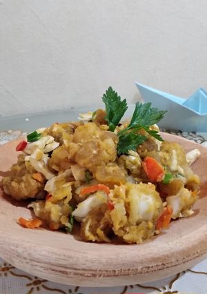 Foto resep Cumi Masak Telur Asin