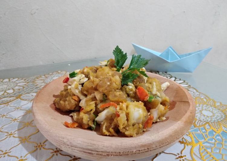 Cumi Masak Telur Asin