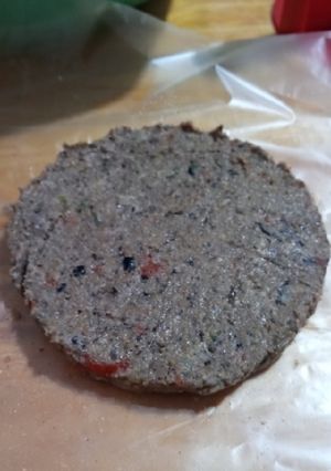 Una foto de Hamburguesas de porotos negros y lentejas - Vegan 🌱