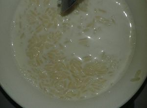 صورة لوصفة رز بالحليب