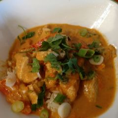 A picture of Red Curry Chicken.