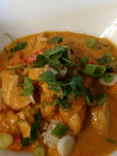 A picture of Red Curry Chicken.