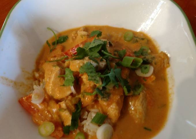 Red Curry Chicken recipe main photo