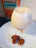 Date and Almond milkshake