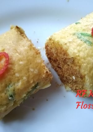Foto resep Bolu Gulung Abon Sapi a.k.a Floss Roll Bun