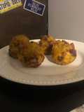 Juan Valerios de chicharrón y chorizo en Airfryer