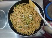 A picture of anchovy broth