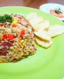 Arroz mixto 🍗🍖🥓