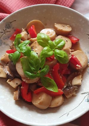 Foto resep 21_ Tumis Jamur Paprika
