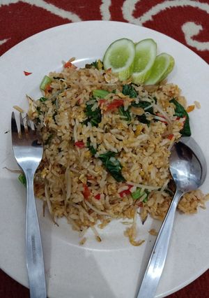 Foto resep Nasi goreng sayur pedas rumahan