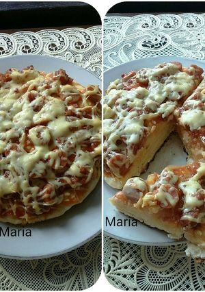 Foto resep Pizza Teflon simple dan empuk 🍕