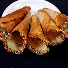 A picture of Homemade Ice Cream Cone.