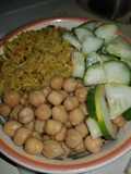 Arroz integral al curry