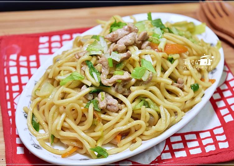 肉絲炒麵