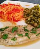 Filete de pescado al limón