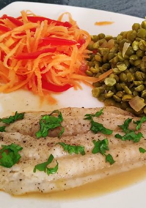 Una foto de Filete de pescado al limón