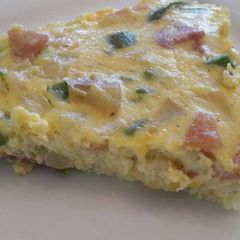 A picture of Spicy Ham Frittata.