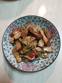 麻辣醬炒豆干 的食譜成品照片