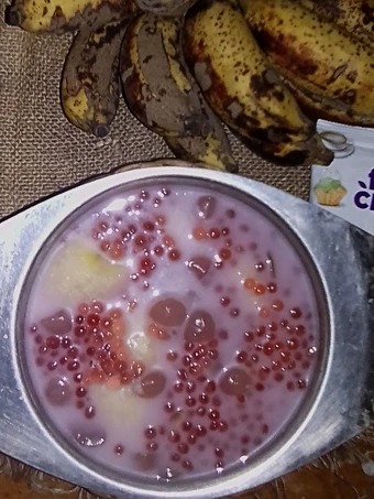 Cara Sederhana Membikin Resep  Kolak Pisang Kolang Kaling Mutiara Fiber Creme yang Enak Banget, Lezat