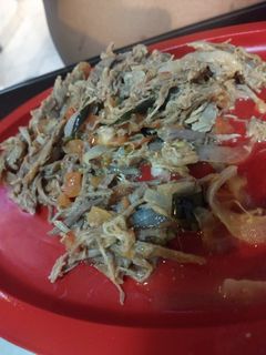 Una foto de Ropa Vieja Cubana