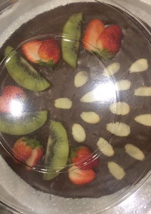 Hình của món Flava tart puding.