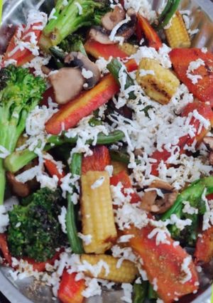 A picture of Mix veg Grilled sabji.
