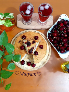 عکسی از دستور کیک گیلاس🍒