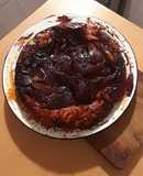 Tarta con Cebollas moradas