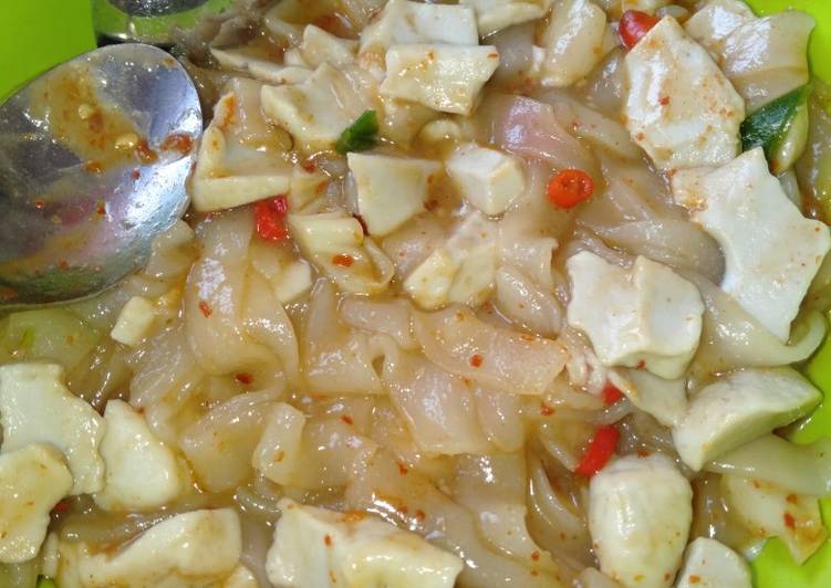 Resep Seblak Basreng feat Kwetiaw bumbu Kobe, Enak Banget