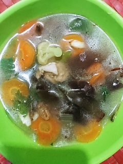 Foto resep Sup ayam jamur kuah bening