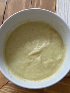 Una foto de Crema de puerro