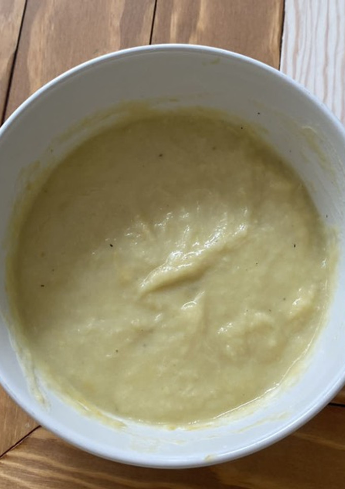 Una foto de Crema de puerro