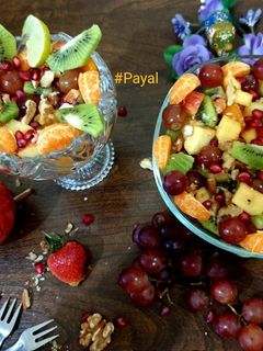 हेल्दी फ्रूट सलाद (Healthy fruit salad recipe in hindi) रेसिपी मुख्य फोटो