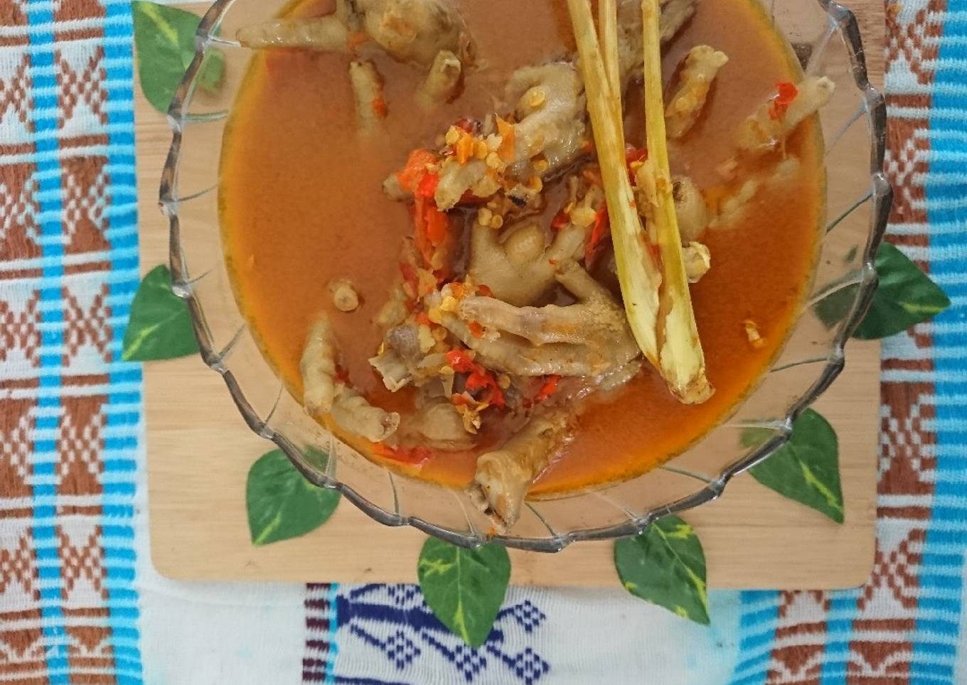 Ceker Pedas Mercon | Resep Rumahan Asfarina