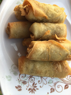 A picture of Spring rolls.
