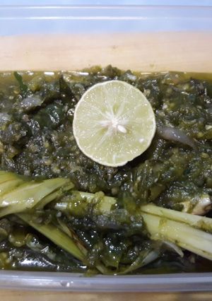 Foto resep 68. Sambal ijo