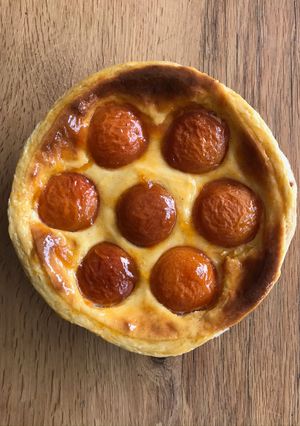 Une photo de Flan pâtissier aux Abricots