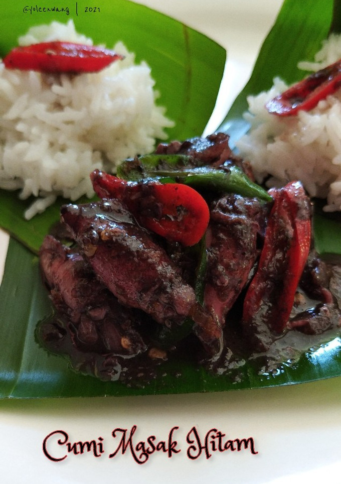 Foto resep Cumi Masak Hitam