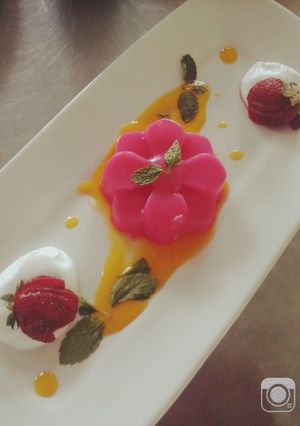 Foto resep Puding strawberry